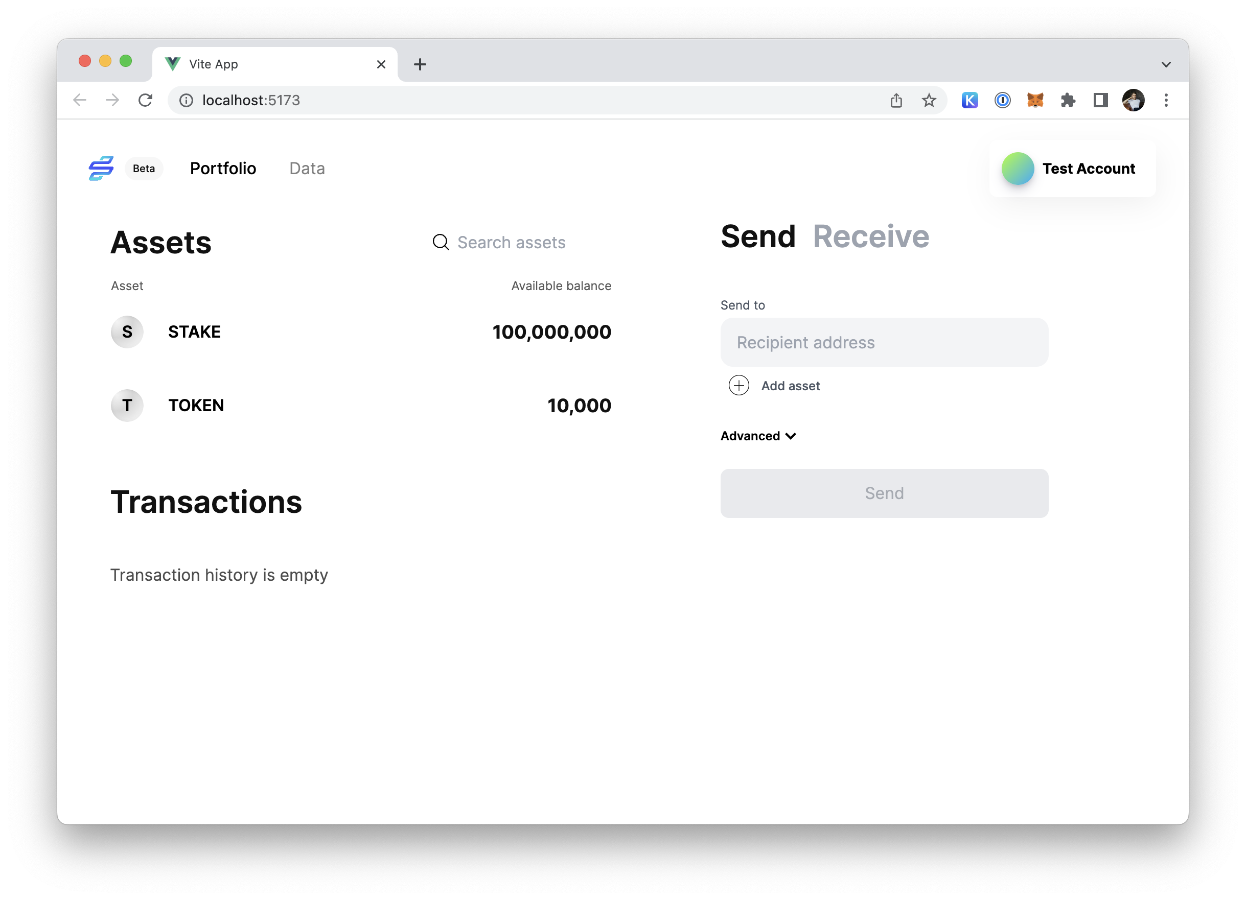 Web app